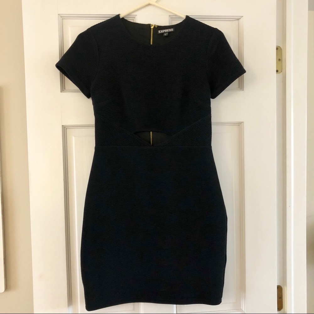 Express body con dress
